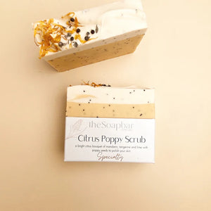 Soap Bar - Citrus Poppy Scrub