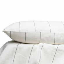 Standard Pillowcase Set - Carter White/Slate