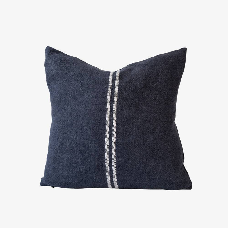 Orion Cushion - Midnight/White