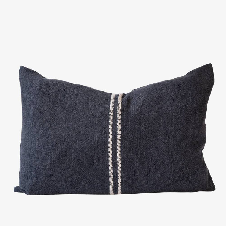 Orion Cushion - Midnight/White