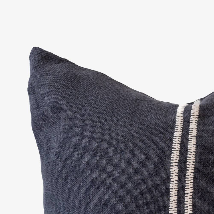 Orion Cushion - Midnight/White