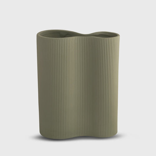 Smooth Infinity Vase Leaf - Medium