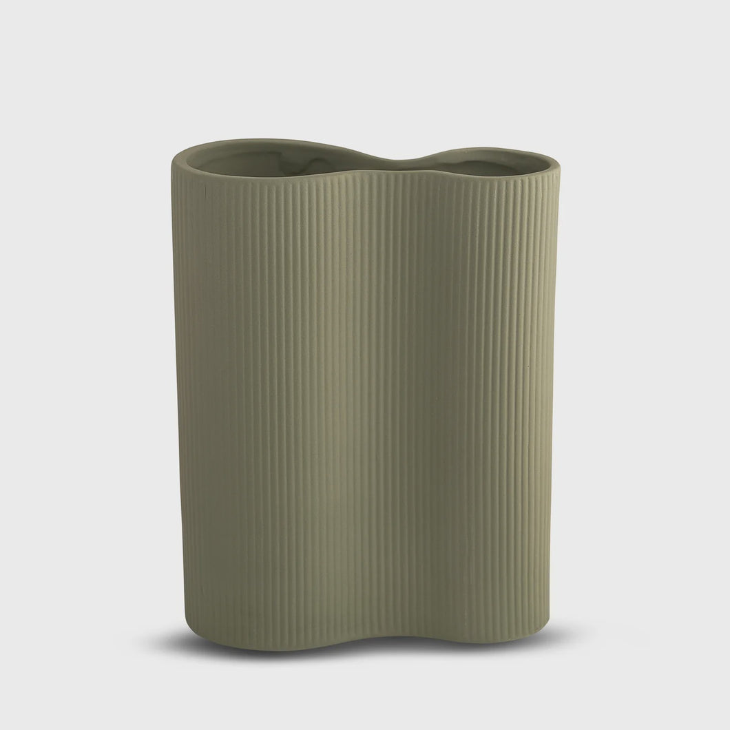 Smooth Infinity Vase Leaf - Medium