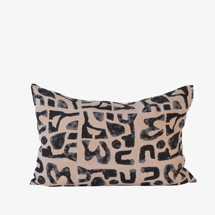 PeeKay Cushion - Midnight/Black/Shell