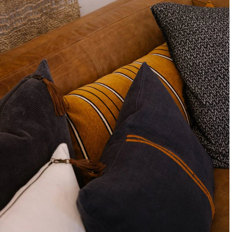 Gramercy Midi Lumbar - Mustard/Black/White