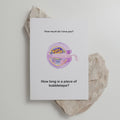 Card - Hubba Bubba 'How Long Is A Piece Of Bubble Tape'