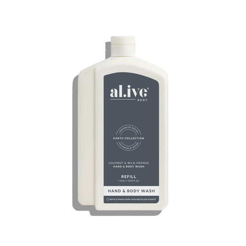 Wash Refill Bottle - Coconut & Wild Orange