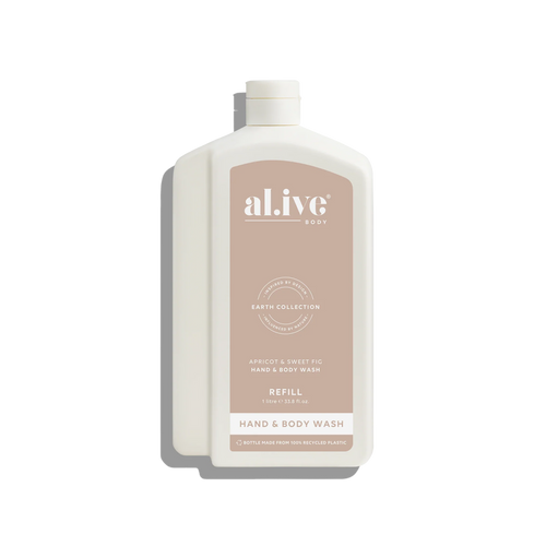 Hand Wash Refill Bottle - Apricot & Sweet Fig