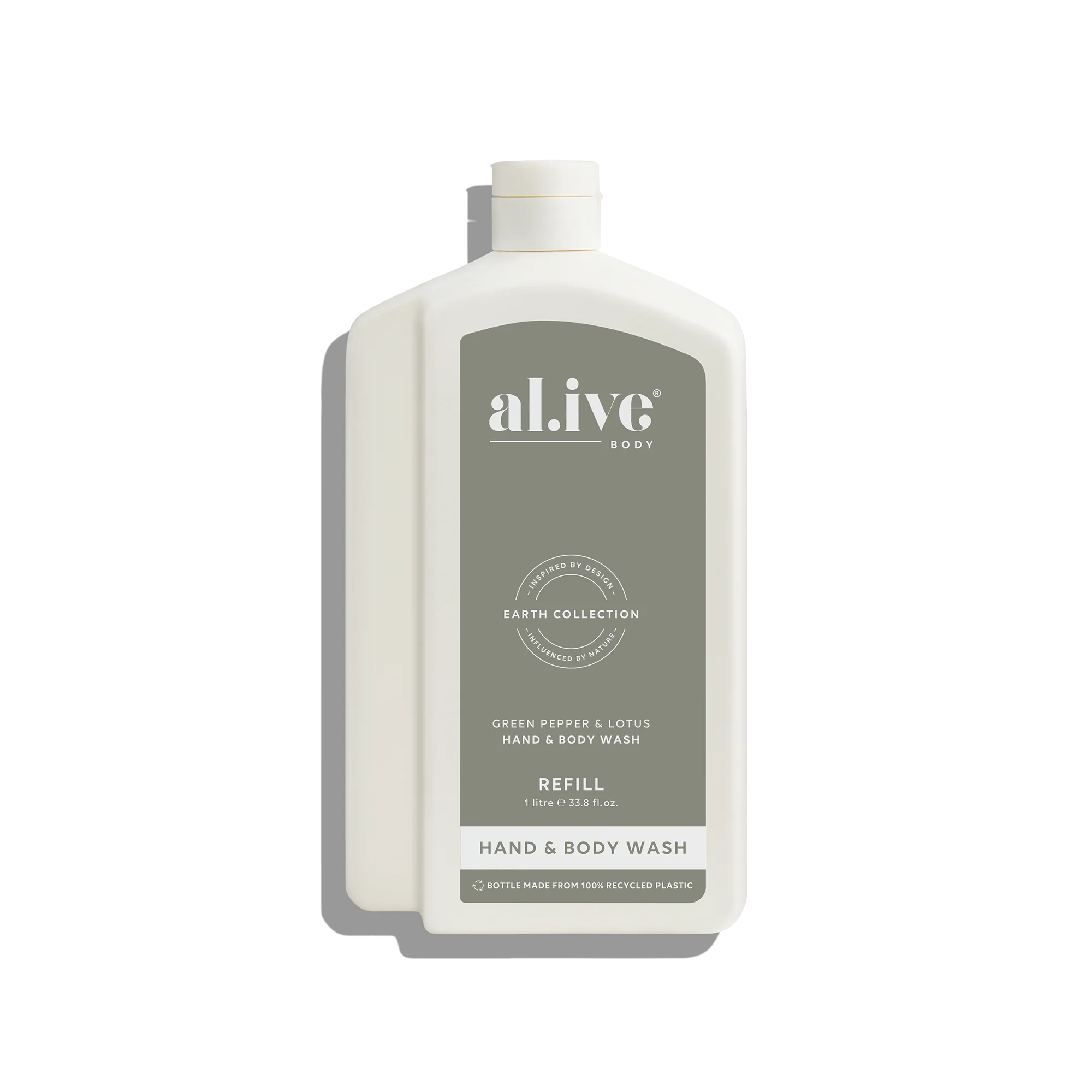 Wash Refill Bottle - Green Pepper & Lotus