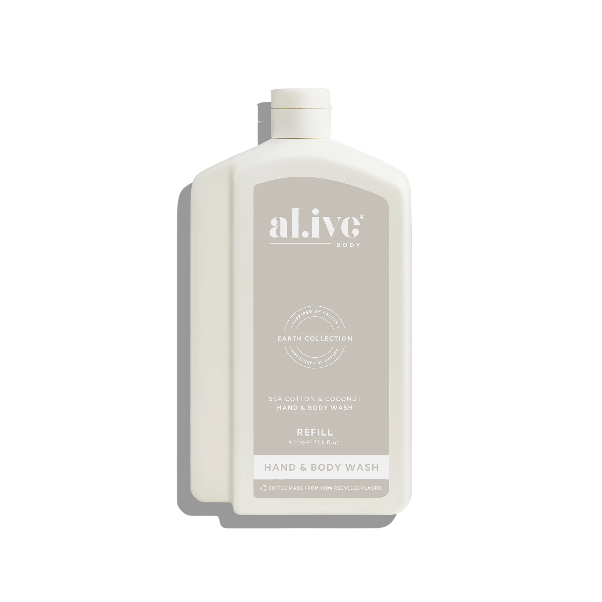 Wash Refill Bottle - Sea Cotton & Coconut