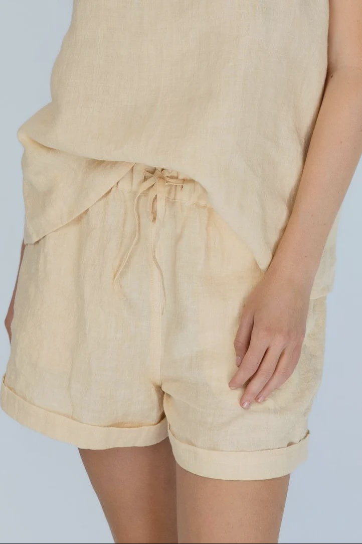 Clementine Shorts - Soft Butter