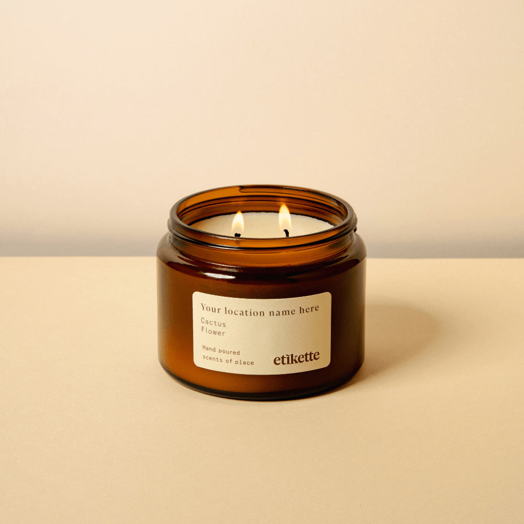 Double Wick Candle - Milton