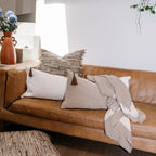Zen Throw - Natural & White