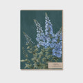 Card - Delphiniums