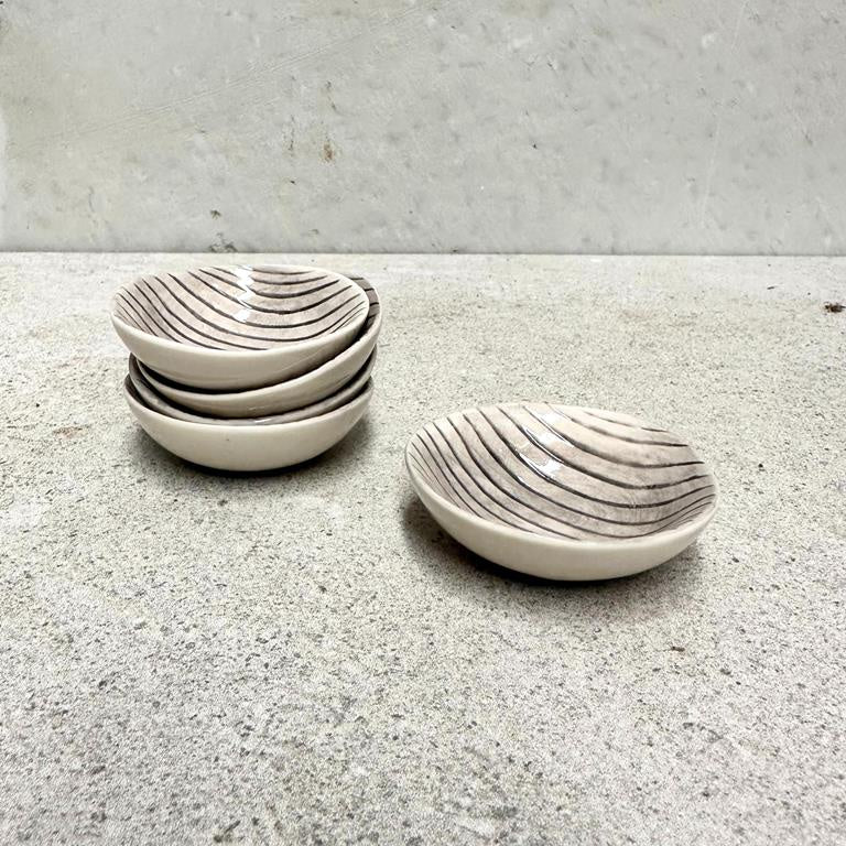 Dimpled Lines Bowl