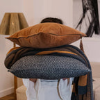 Hudson Corduroy Cushion - Nutmeg