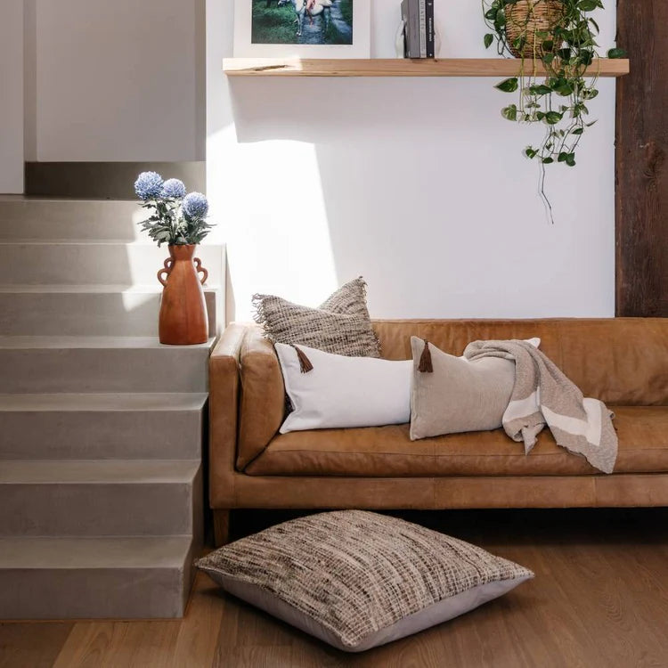Zen Throw - Natural & White