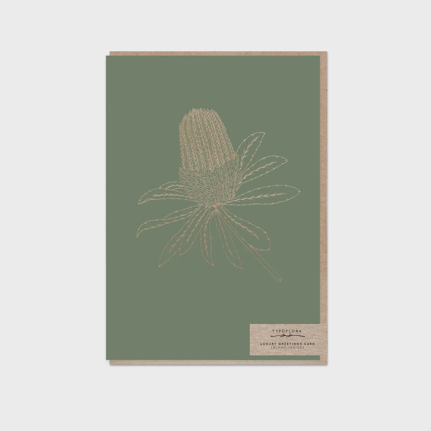 Card - Green Banksia