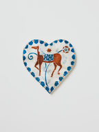 Wall Art - Heart Paloma White Horse