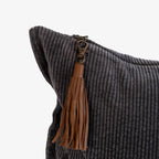 Hudson Corduroy Cushion - Midnight