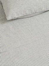 Flat Sheet - Blue Stripes