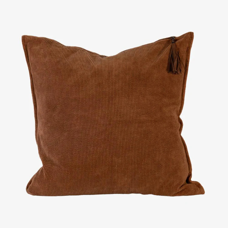Hudson Corduroy Cushion - Nutmeg