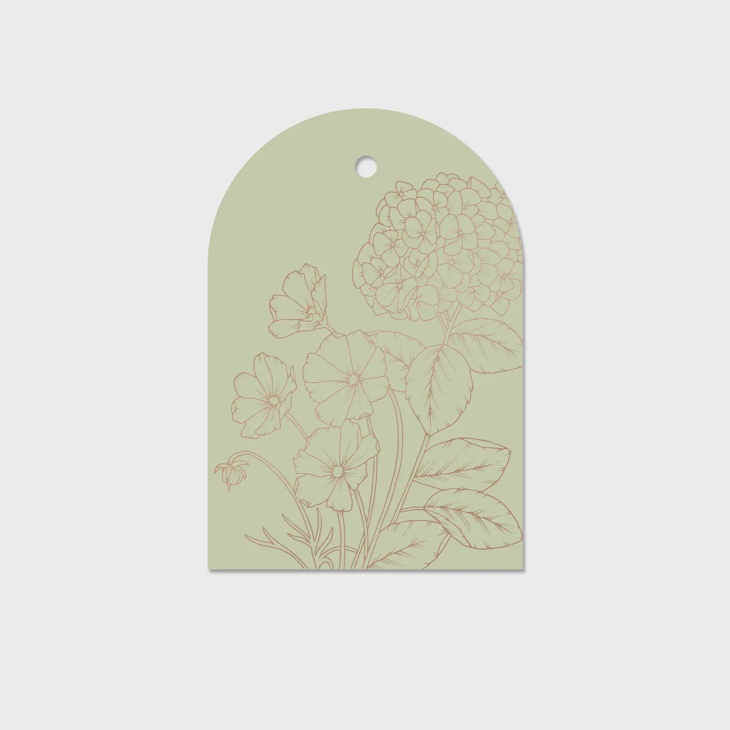 Gift Tag - Hydrangea