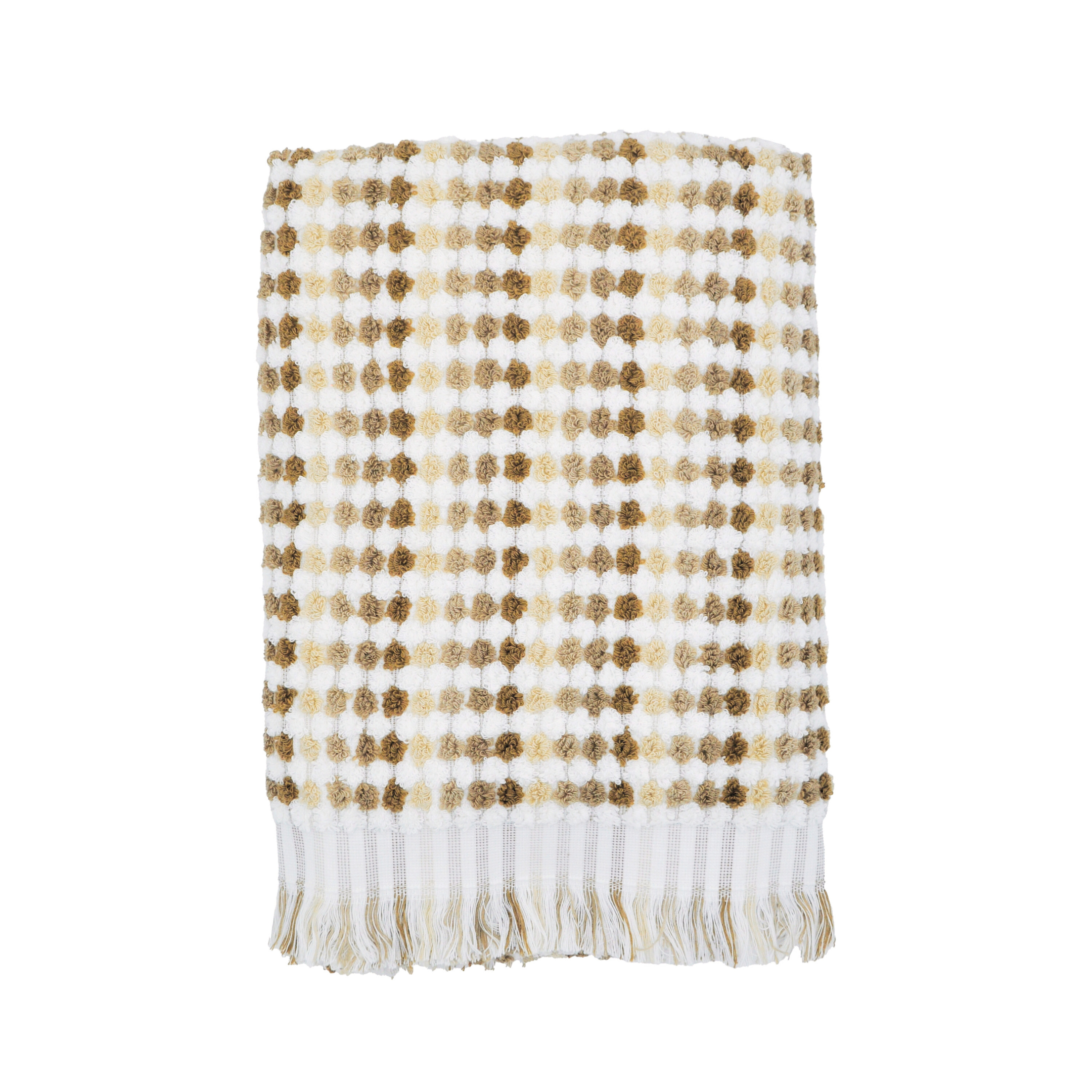 Jenny Mclean Pom Pom Bath Towel - Natural