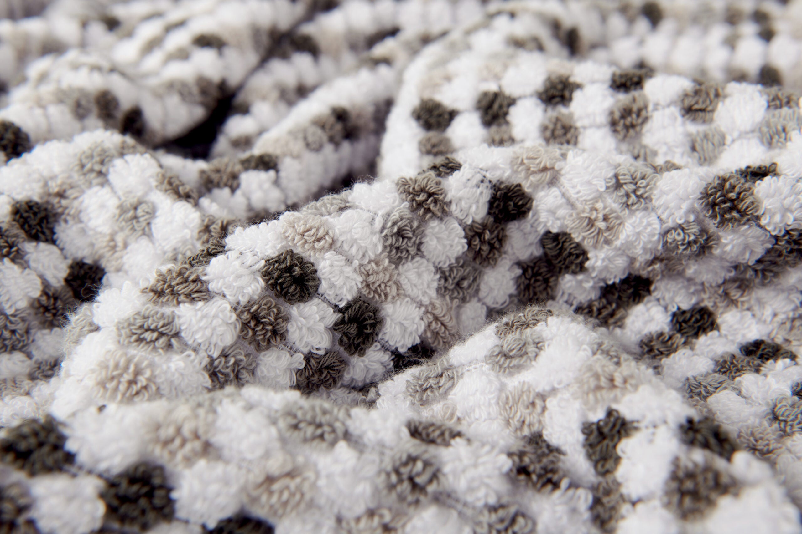 Jenny Mclean Pom Pom Face Towel - Grey