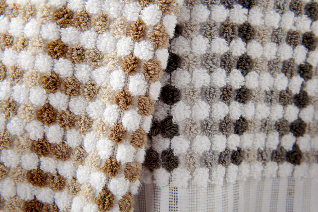 Jenny Mclean Pom Pom Bath Towel - Natural
