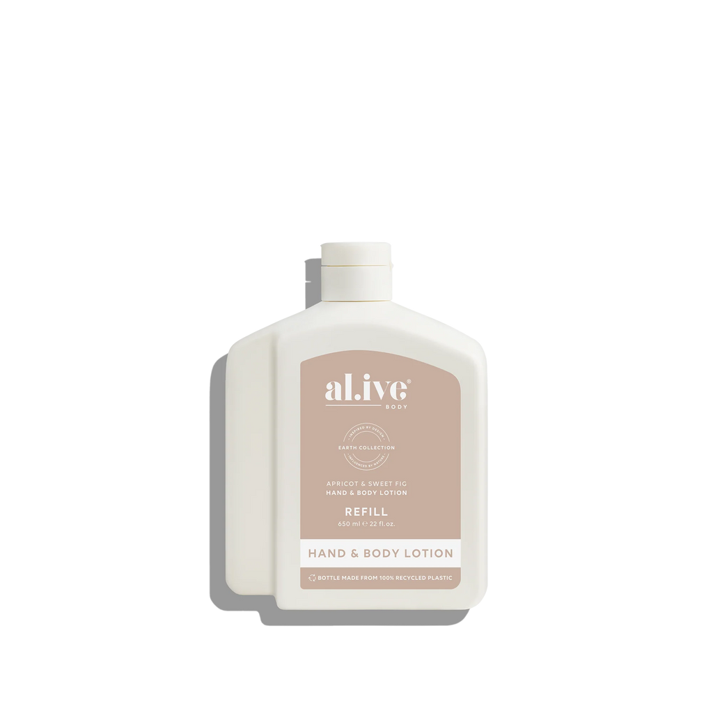 Lotion Refill Bottle - Apricot & Sweet Fig