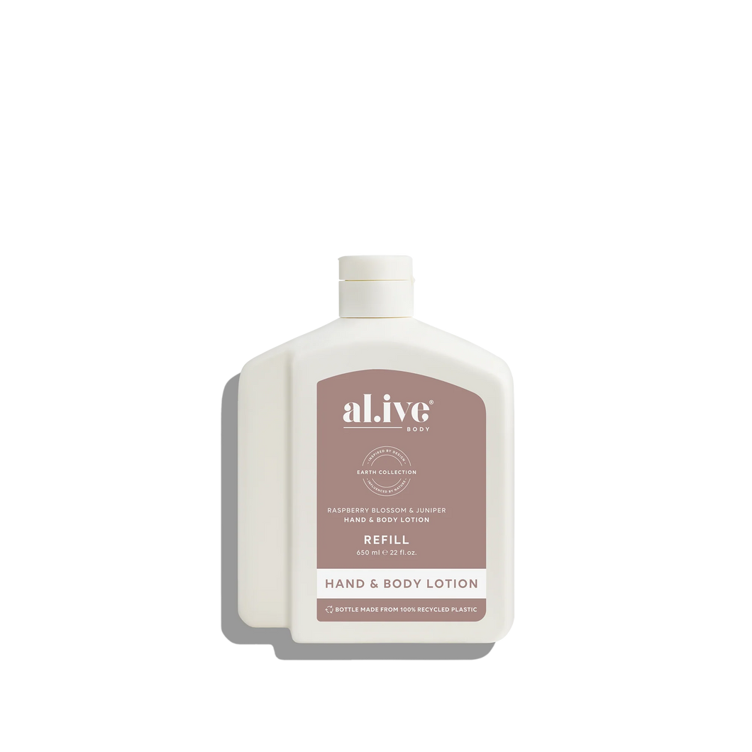 Lotion Refill Bottle - Raspberry Blossum & Juniper