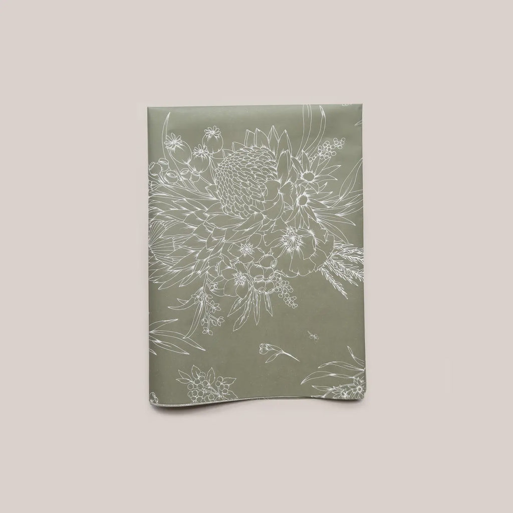 Tissue Paper - King Protea Olive