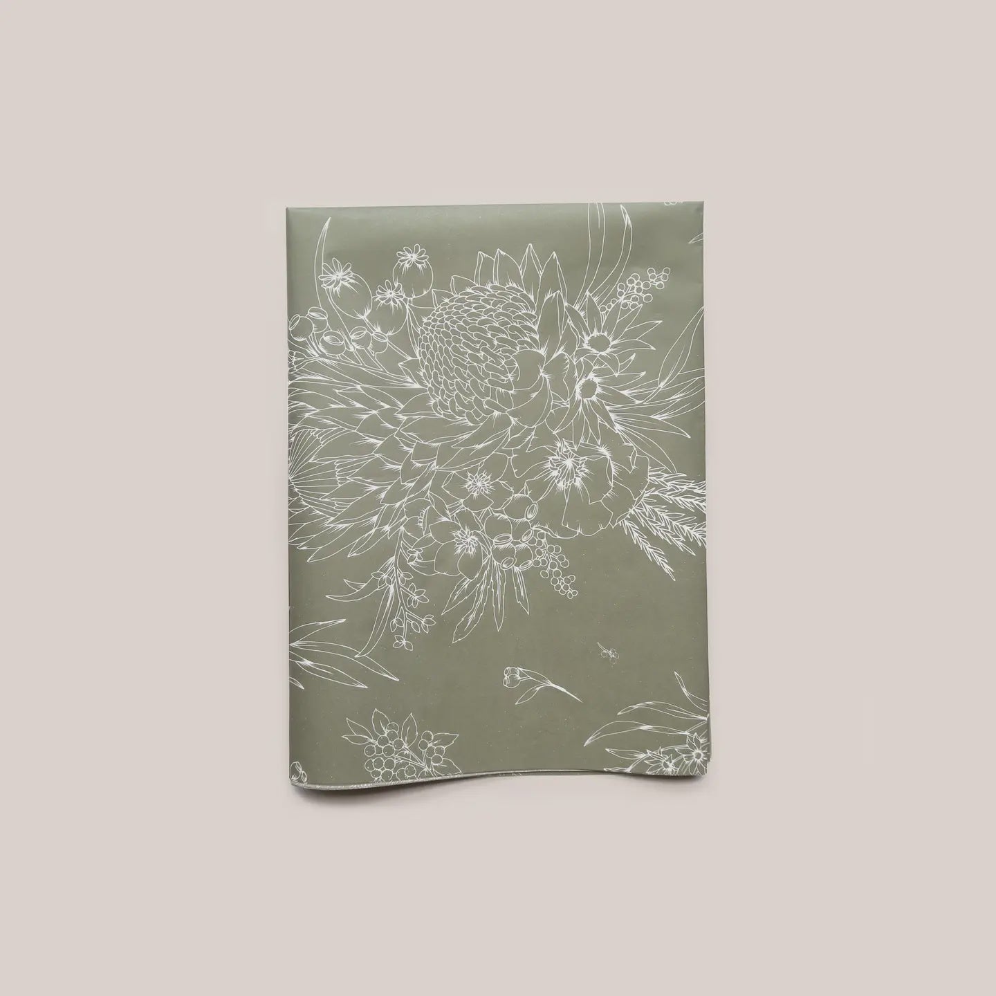 Tissue Paper - King Protea Olive