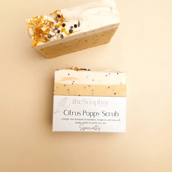 Soap Bar - Citrus Poppy Scrub