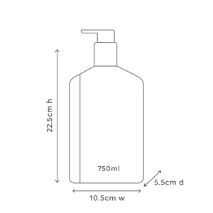 Body Wash 750ml - Sea Cotton & Coconut