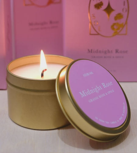 Travel Tin - Midnight Rose