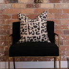 PeeKay Cushion - Midnight/Black/Shell