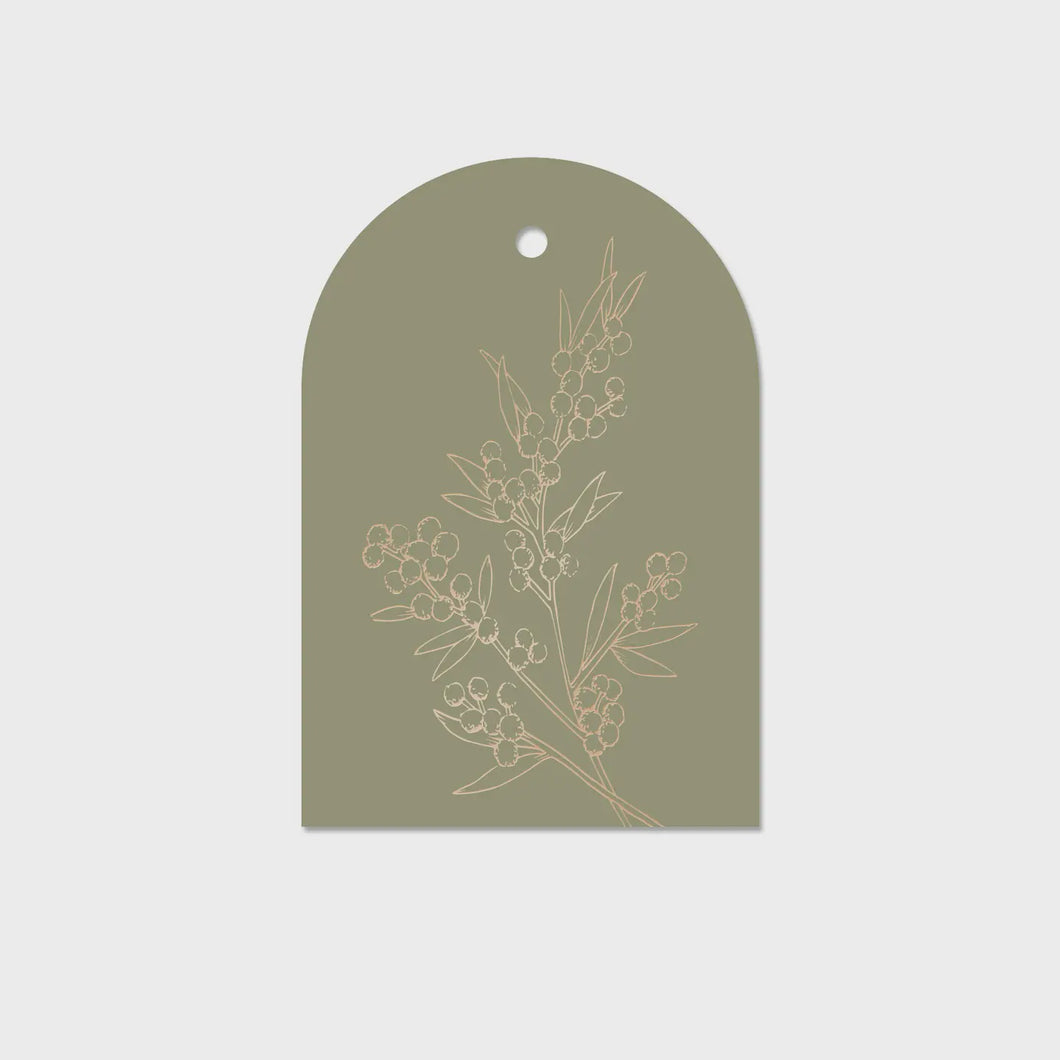 Gift Tag - Wattles