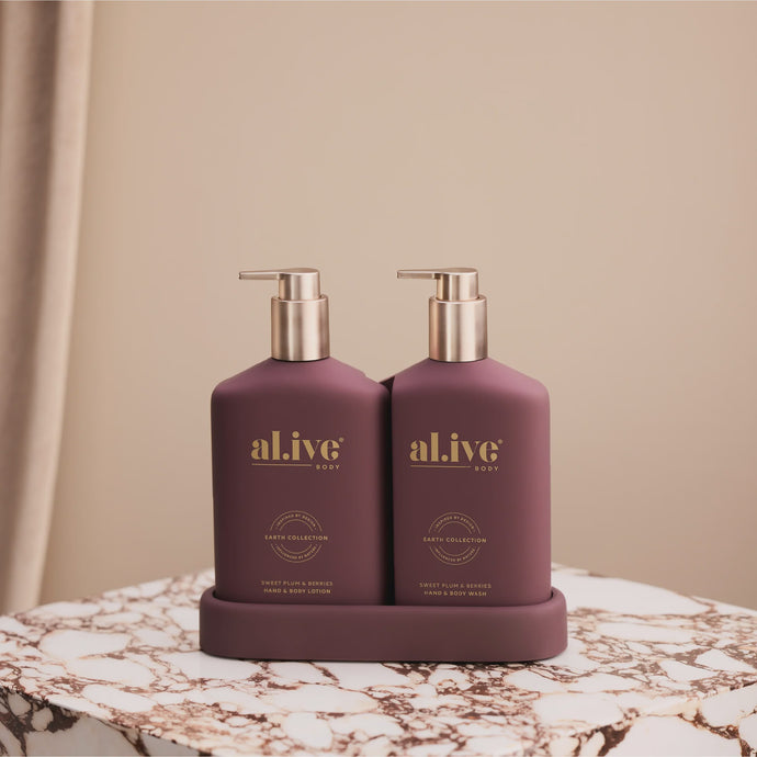 Transformative Wash & Lotion Duo – Sweet Plum & Berries