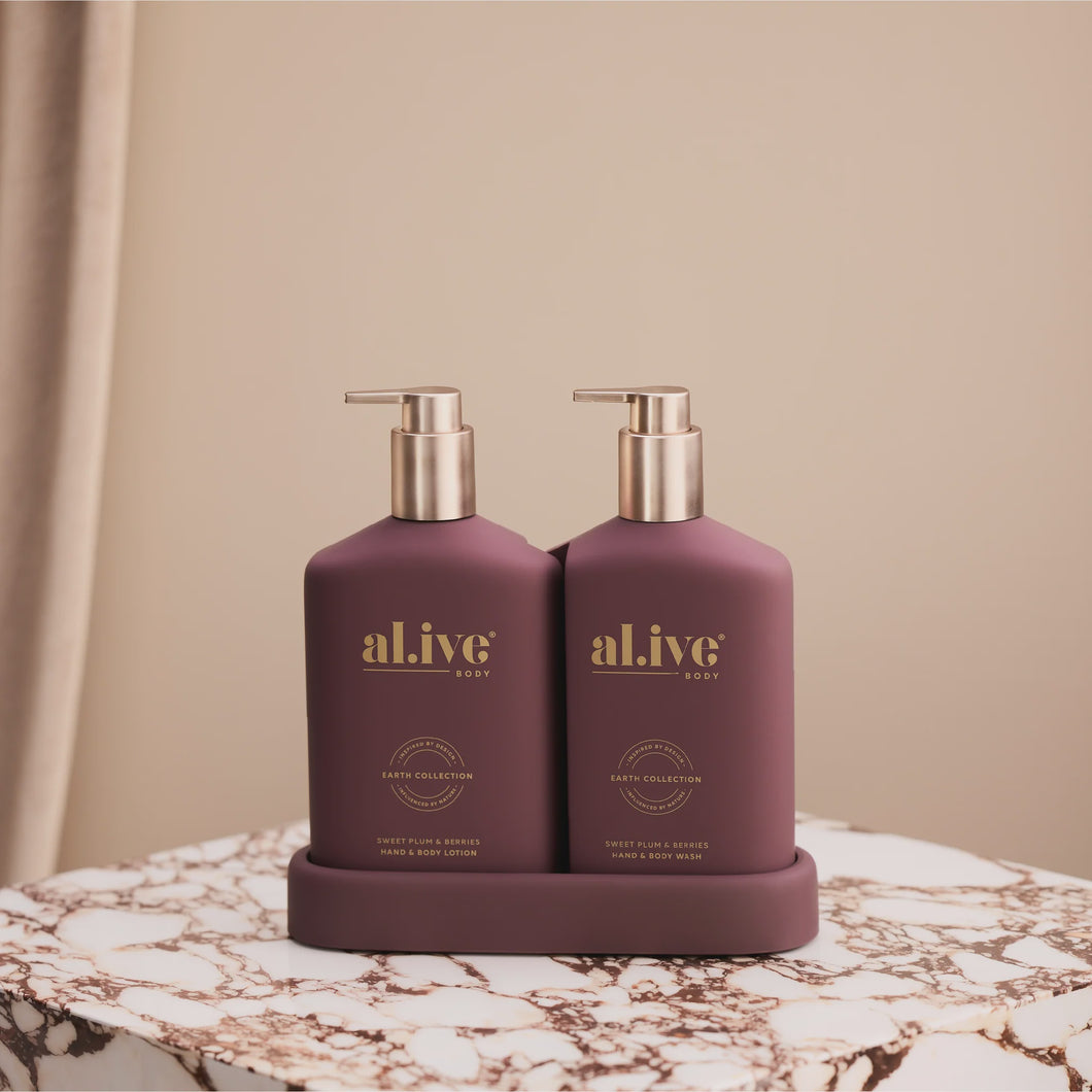 Transformative Wash & Lotion Duo – Sweet Plum & Berries