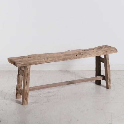 Elm Workers Bench Seat