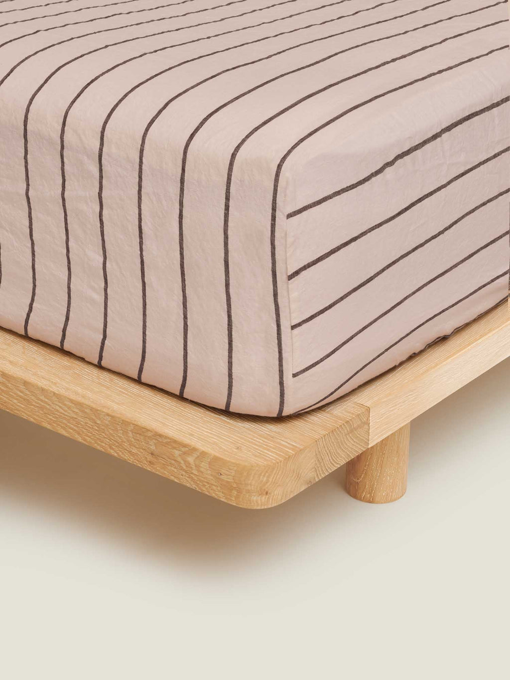 Fitted Sheet - Coco Blush Stripes