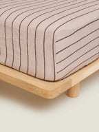 Fitted Sheet - Coco Blush Stripes