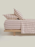 Fitted Sheet - Coco Blush Stripes