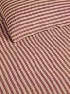 Fitted Sheet - Berry Stripes