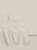 Duvet Cover - Sage Stripes