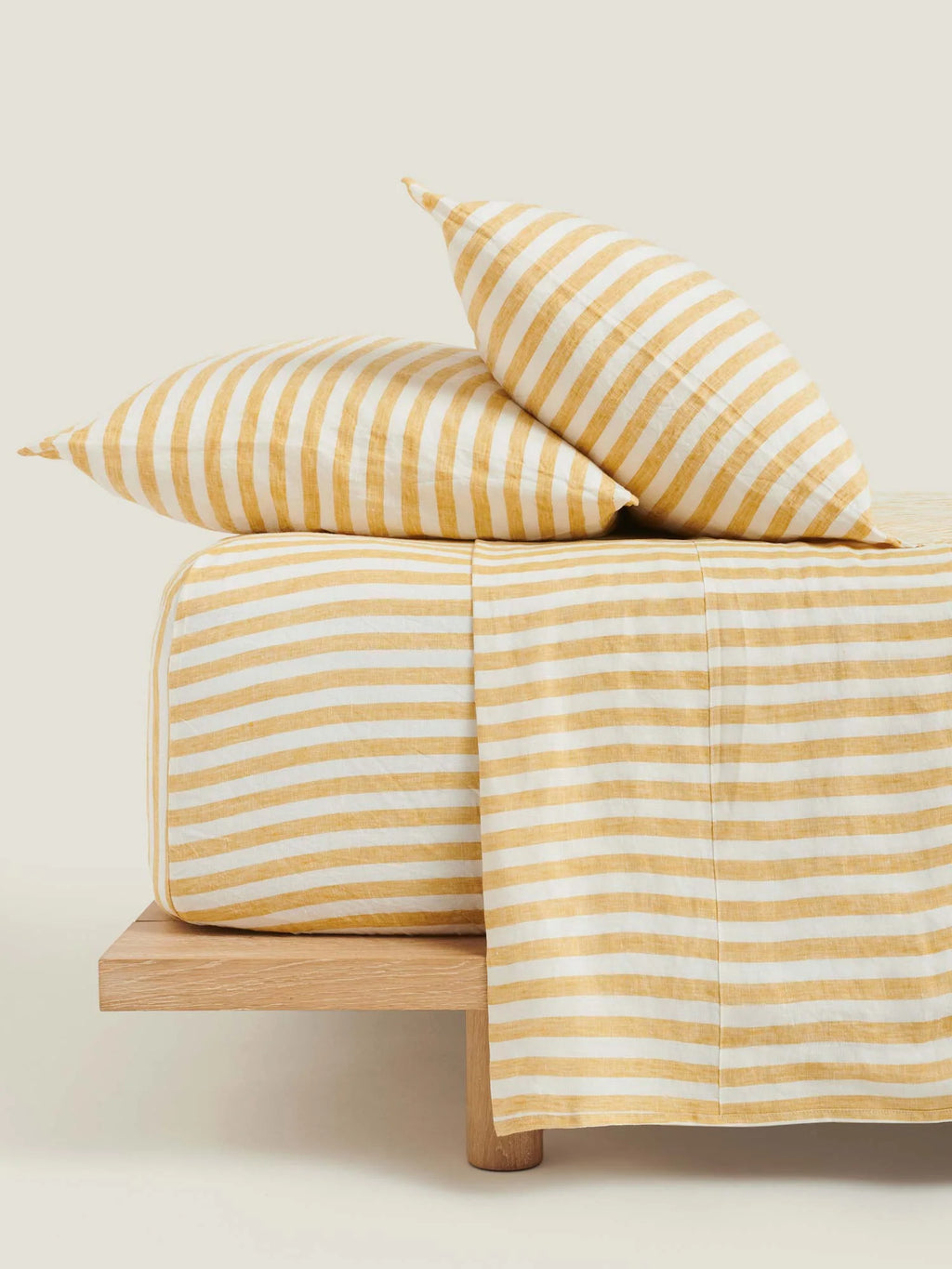 Fitted Sheet - Yellow Stripes