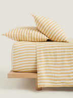Fitted Sheet - Yellow Stripes
