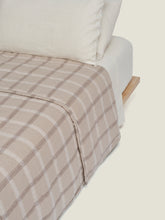 Duvet Cover - Natural Plaid